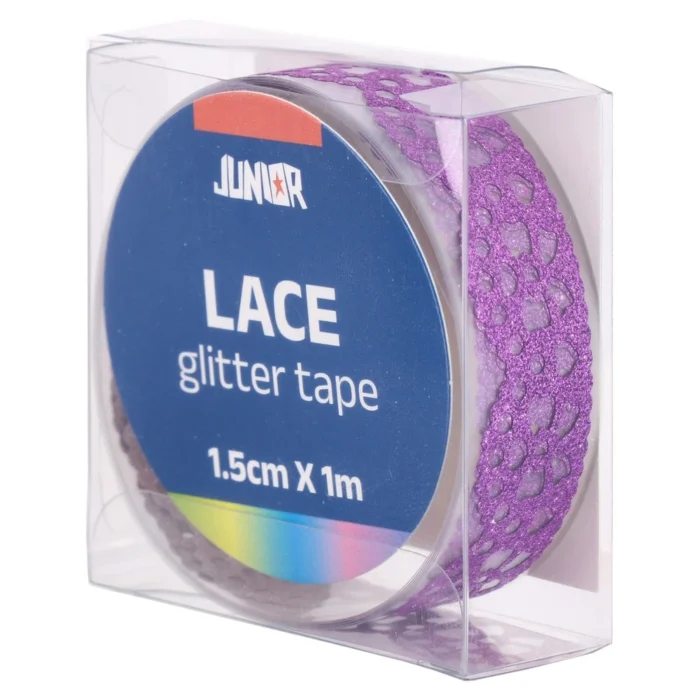 Lace, samoljepljiva traka sa šljokicama, miks - Image 6