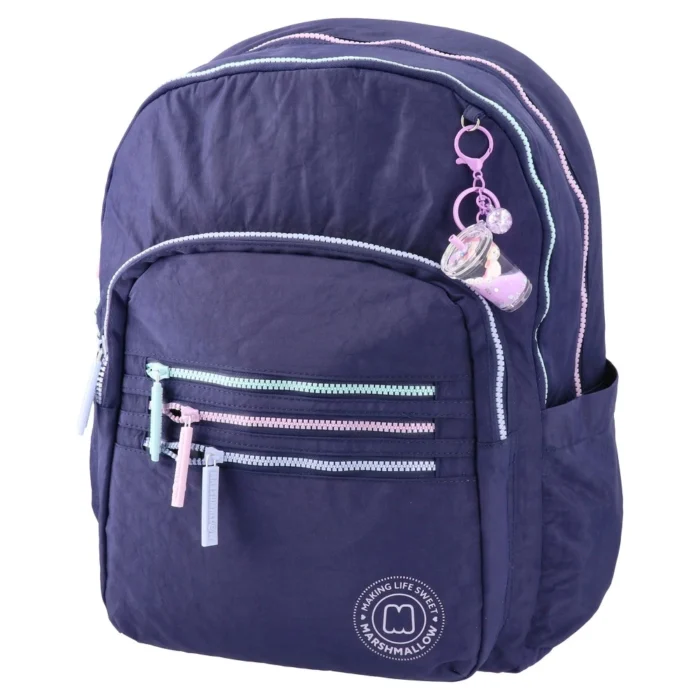 Marshmallow, ranac, Triple navy - Image 1