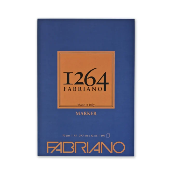 1264 Marker, blok za skiciranje, A3, 70g, 100 lista, Fabriano - Image 1