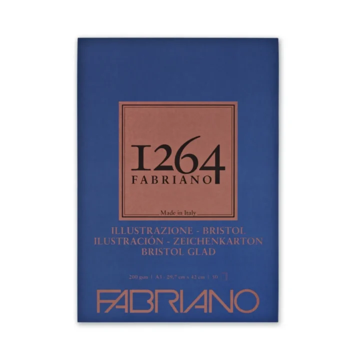 1264 Bristol, blok za skiciranje, A3, 200g, 50 lista, Fabriano - Image 1
