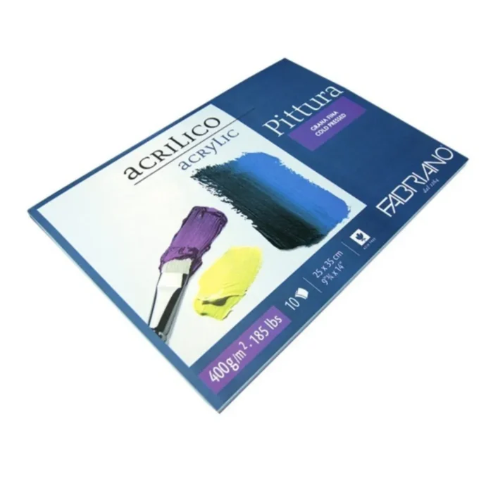 Pittura, blok za uljane boje, 25x35, 400g, 10 lista, Fabriano - Image 1