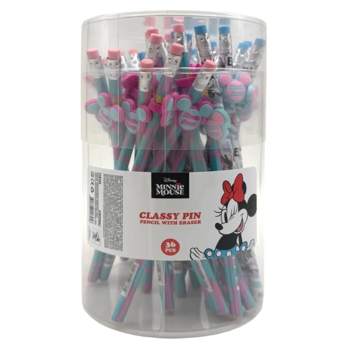 Classy pin, grafitna olovka sa gumicom, Minnie Mouse - Image 2