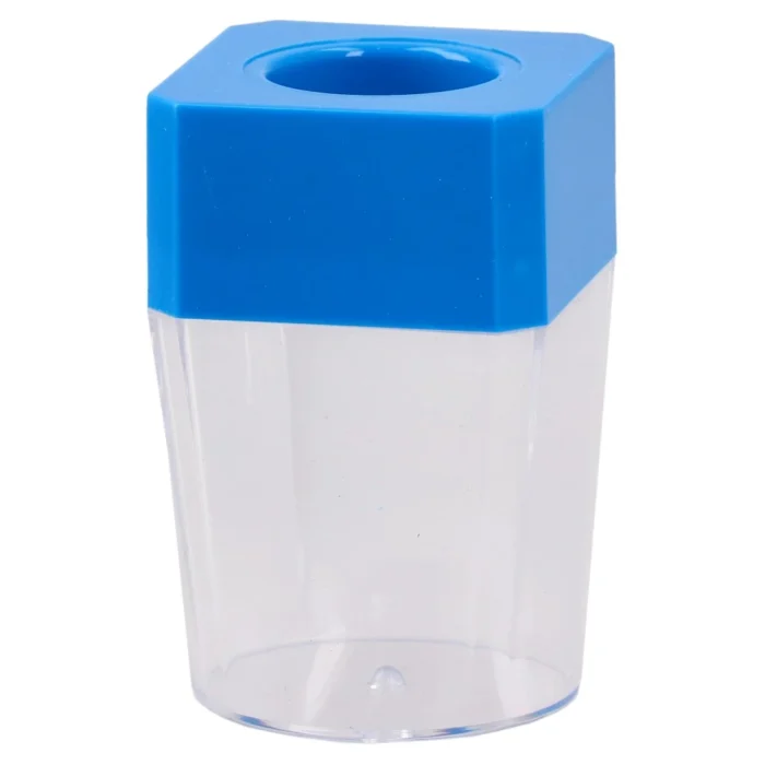 Clip box, držač za spajalice magnetni, pvc, plava - Image 1