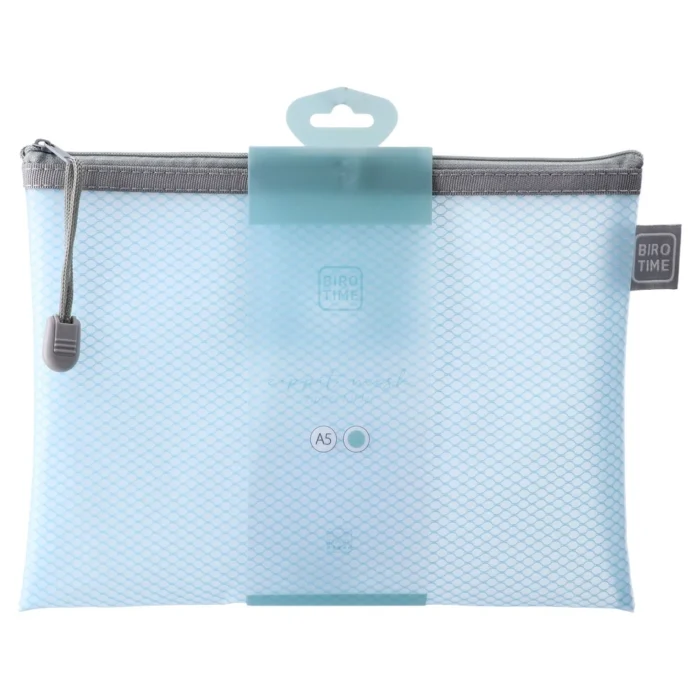 Zippit mesh M, fascikla sa zipom, 23 x 17.5cm, plava - Image 1
