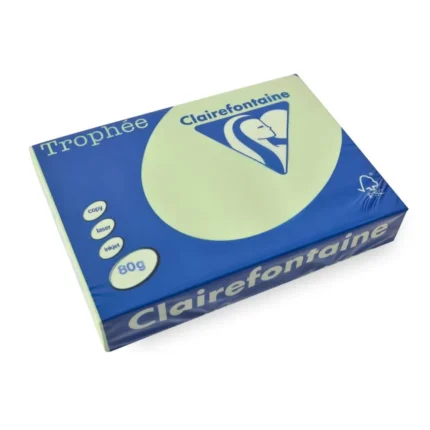 Claire, kopirni papir, A4, 80g, intezivna tamno zelena, 500K