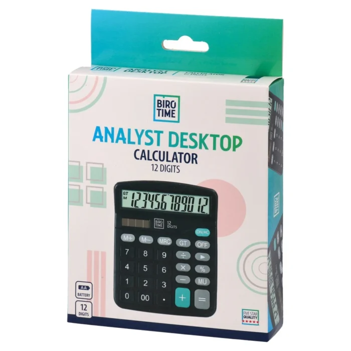 Analyst desktop, kalkulator, 12 cifara - Image 2