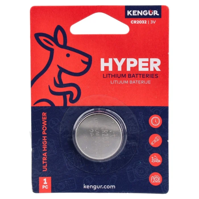 Hyper, litijum baterija, CR2032, Kengur, 1K - Image 1