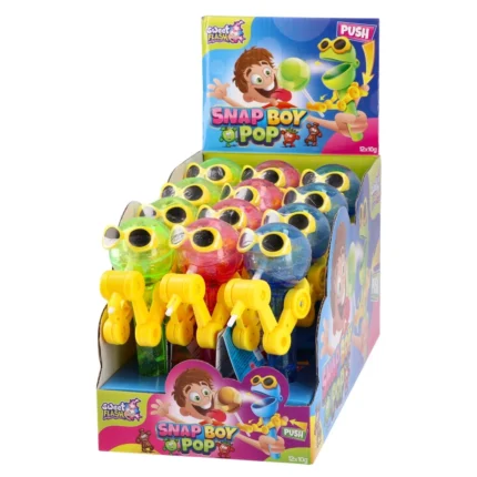 Candy toy, lizalica, sa držačem, Snap Boy, 10g