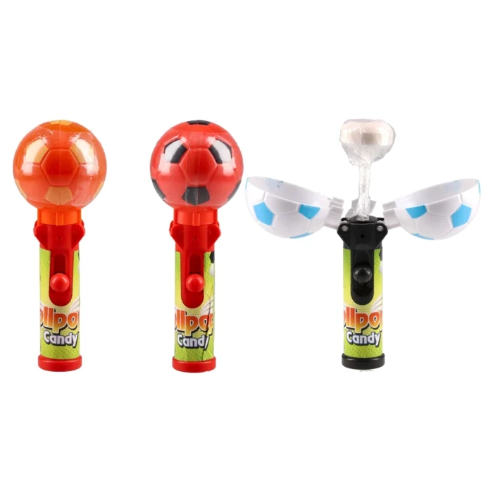 Candy toy, lizalica, sa držačem, Football Pop - Image 1