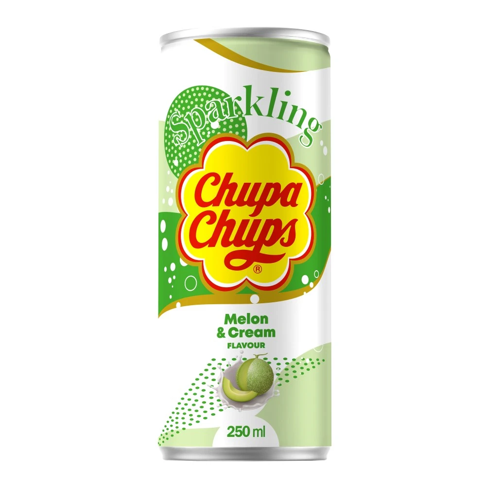 514012_001 Chupa Chups, gazirano bezalkoholno piće sa ukusom dinje i krema, 250ml - Image 1
