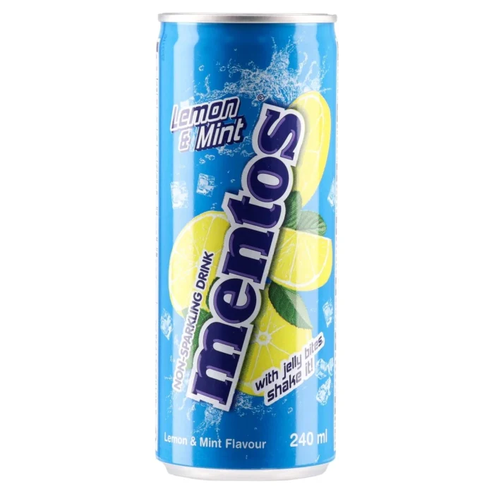 Mentos, negazirano bezalkoholno piće sa ukusom limuna i mente, 240ml - Image 1