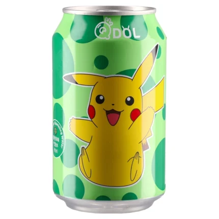 Qdol, osvježavajuće gazirano bezalkoholno piće sa ukusom limete, Pikachu, 330ml