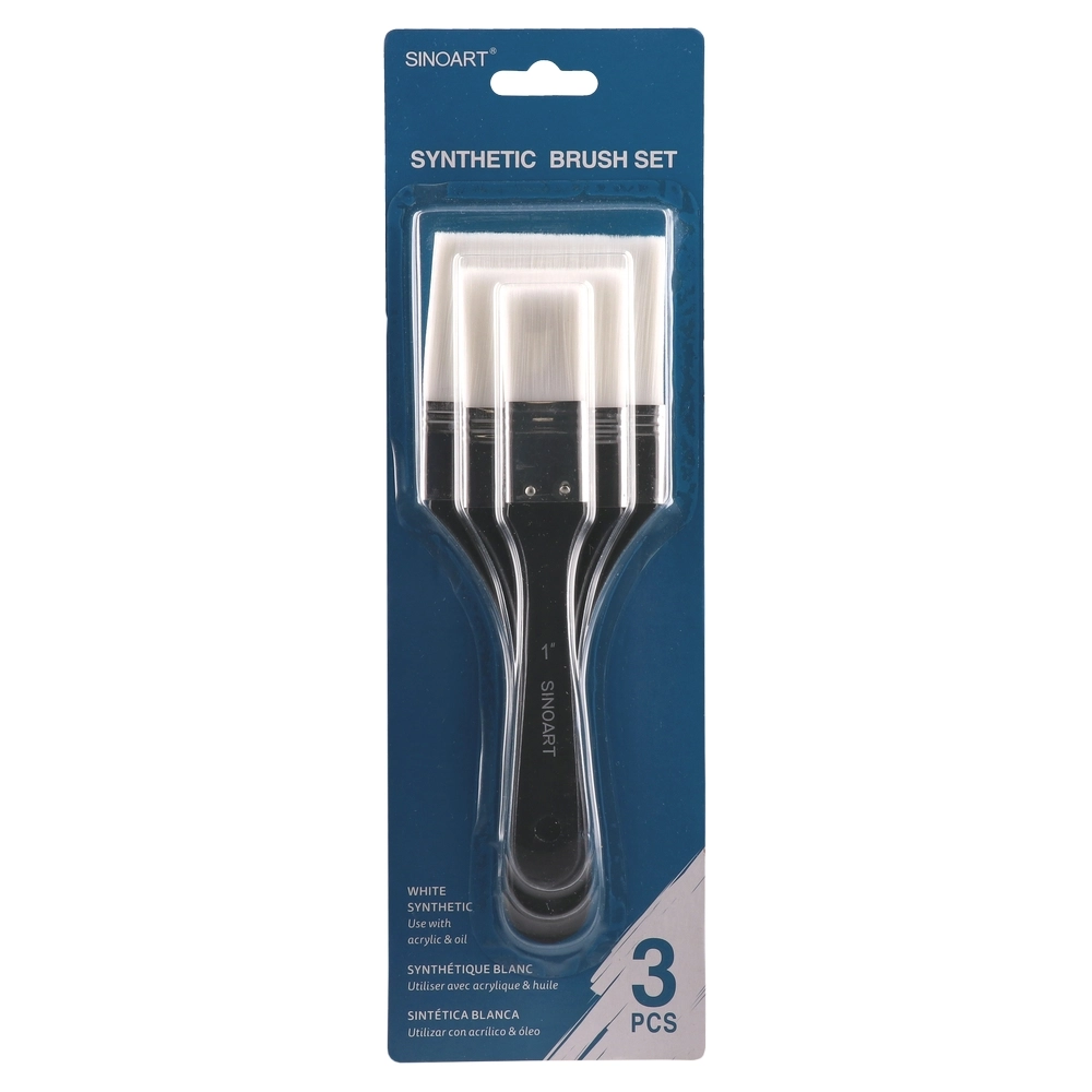 622019_001 Pop brush Bruegel, četkica, set, miks, bela, 3K - Image 1