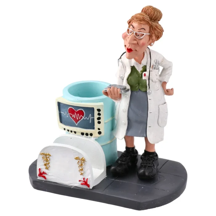 Comical, gipsana figura, meicinska sestra, 18cm - Image 1
