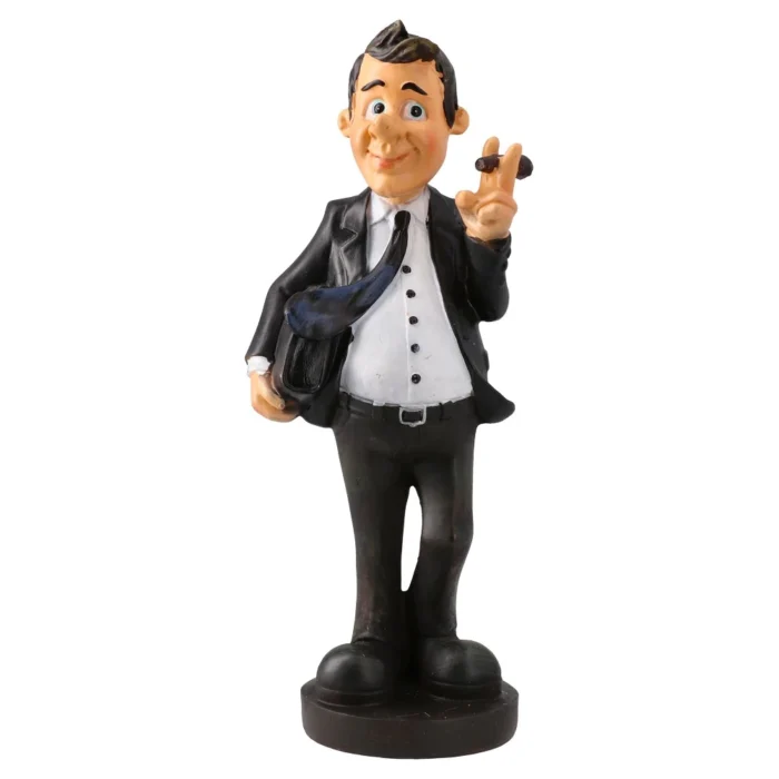Comical, gipsana figura, biznismen, 24cm - Image 1