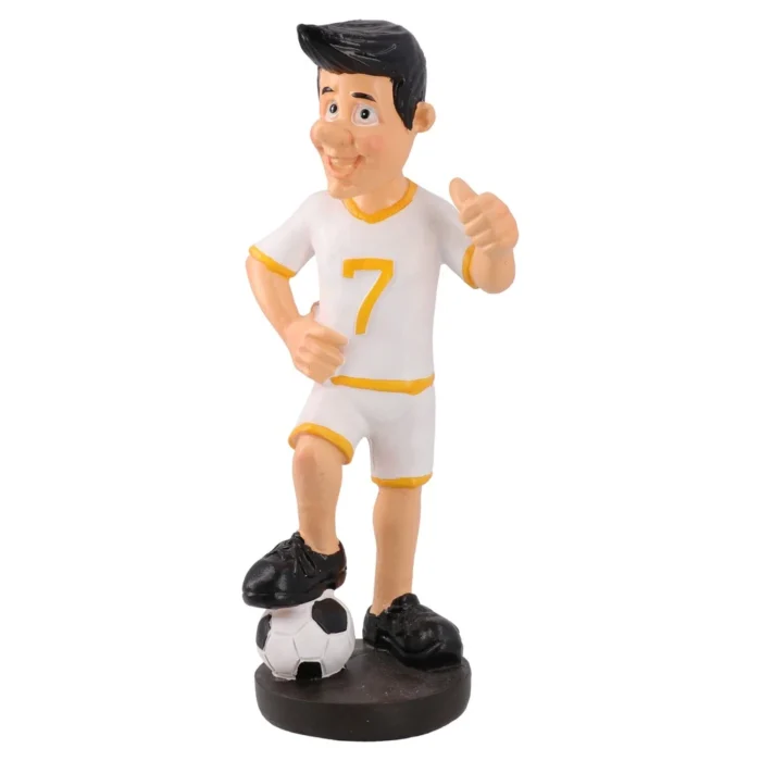 Comical, gipsana figura, fudbaler, 24cm - Image 1