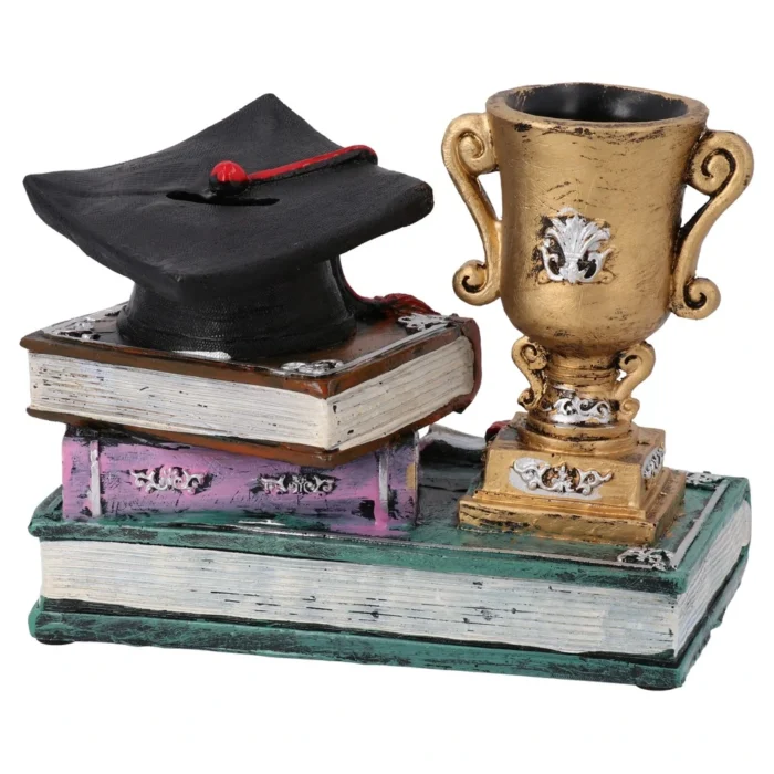 Lampara, gipsana figura, diploma - Image 1