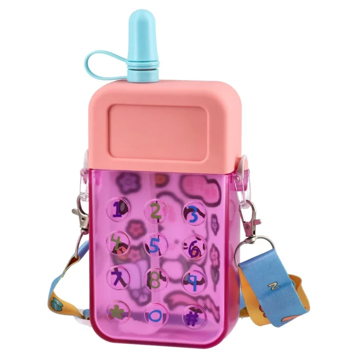 Revey, flašica za vodu, plastična, mobilni telefon, 300ml - Image 1