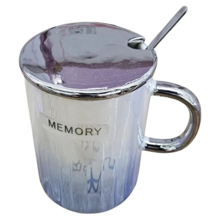 Moka, šolja sa poklopcem, keramička, memory, 350ml - Image 1