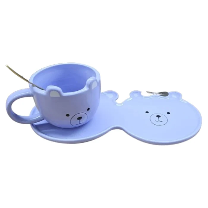 Moka kid set, šolja sa tacnom, meda - Image 1