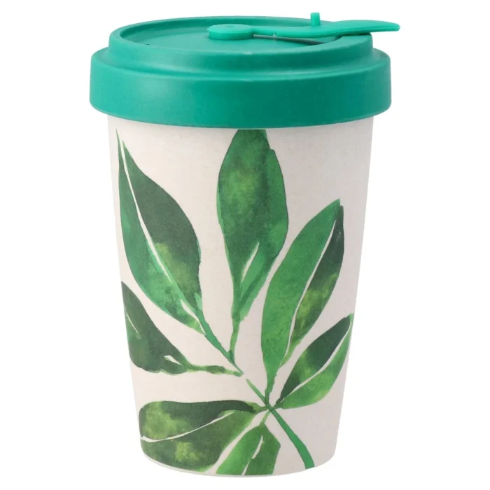 Street eco, šolja sa poklopcem, zelena, 400ml - Image 2