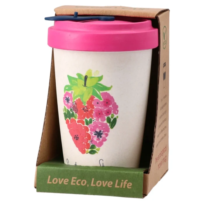 Street eco, šolja sa poklopcem, tropik, 400ml - Image 1