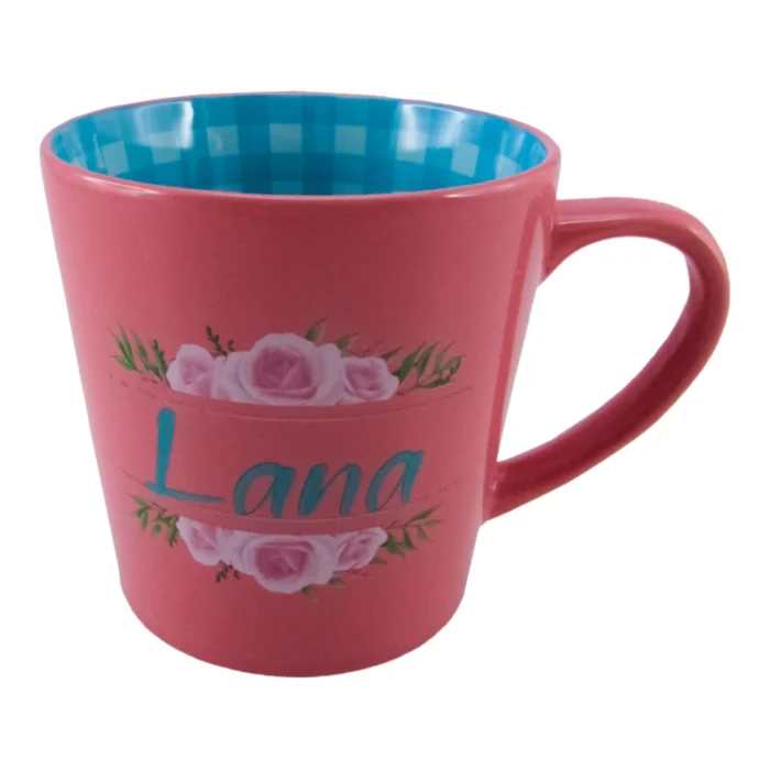 Herlig, šolja, keramička, pink, Lana - Image 1