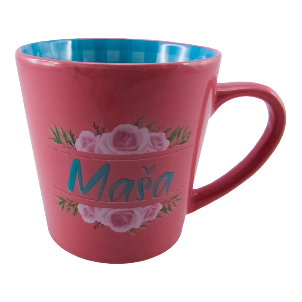 705820_001 Herlig, šolja, keramička, pink, Maša - Image 1