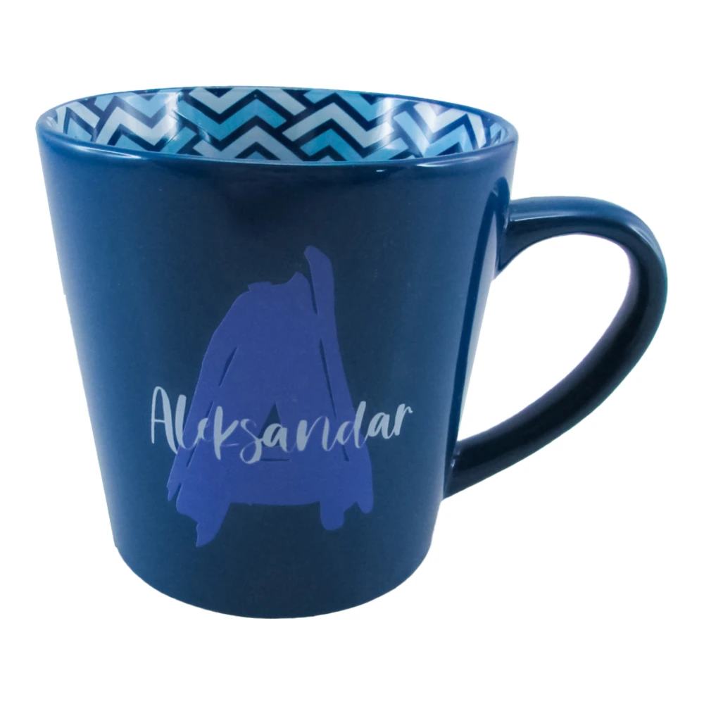 705850_001 Herlig, šolja, keramička, plava, Aleksandar - Image 1