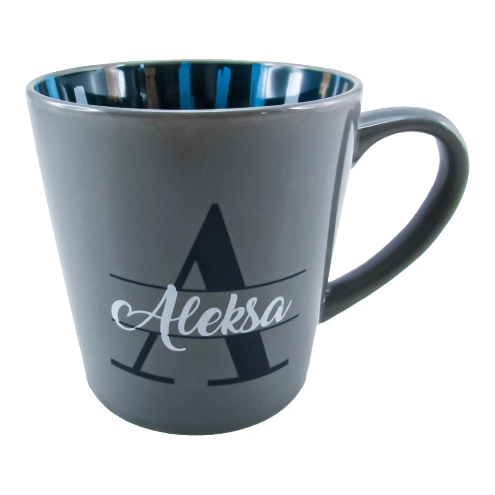 705852_001 Herlig, šolja, keramička, siva, Aleksa - Image 1