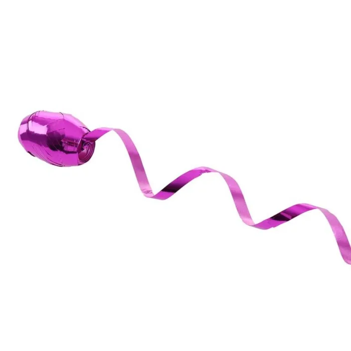Rosett, traka, 10mm x 20m, metalik roze - Image 1