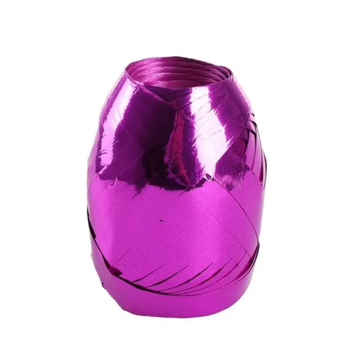 Rosett, traka, 10mm x 20m, metalik roze - Image 2