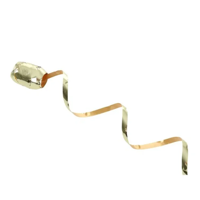 Rosett, traka, 10mm x 20m, metalik svijetlo zlatna - Image 1