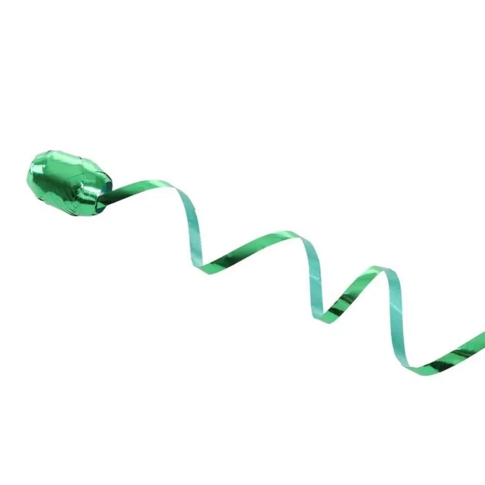 Rosett, traka, 10mm x 20m, metalik zelena - Image 1