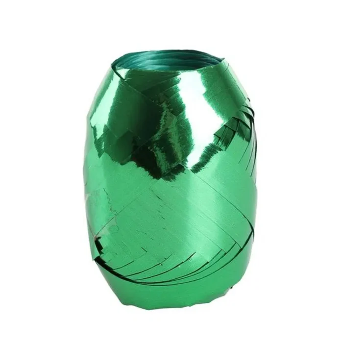 Rosett, traka, 10mm x 20m, metalik zelena - Image 2