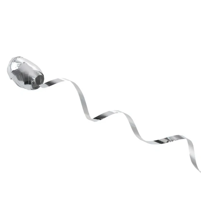 Rosett, traka, 10mm x 20m, metalik srebrna - Image 1