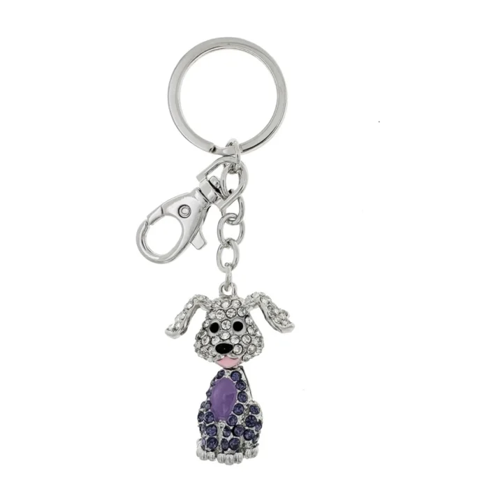 Bling girl, privjesak, pas, ljubičasta - Image 1