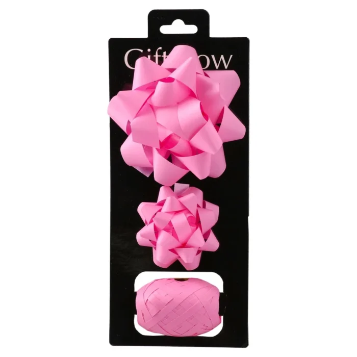 Florin, set mašni, mat roze, 3K - Image 1