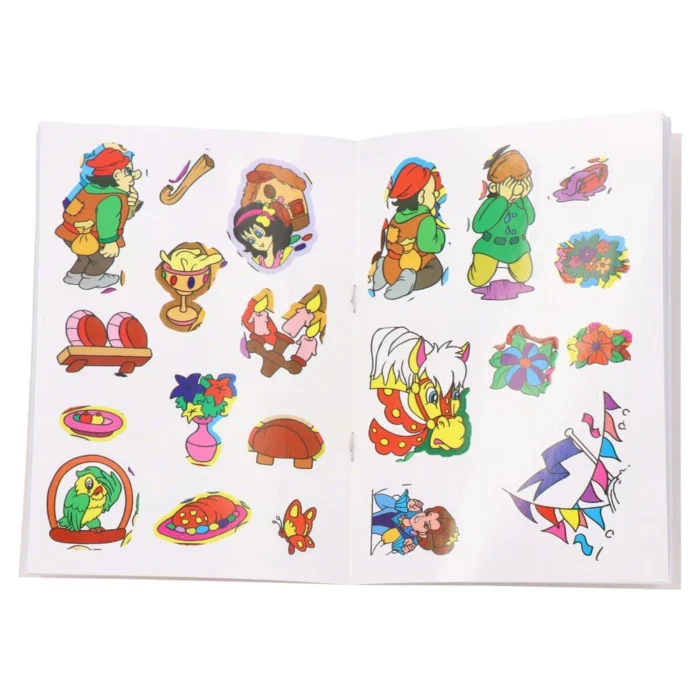 Sticker and story, bojanka, sa stikerima, A5, miks - Image 6