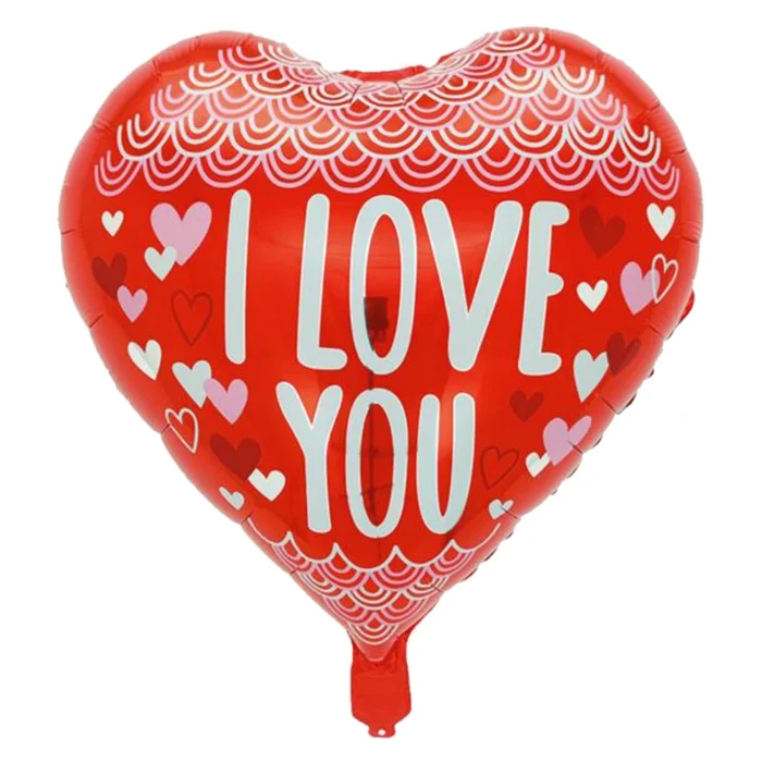 Falseto, balon, srce, 46*53cm - Image 1