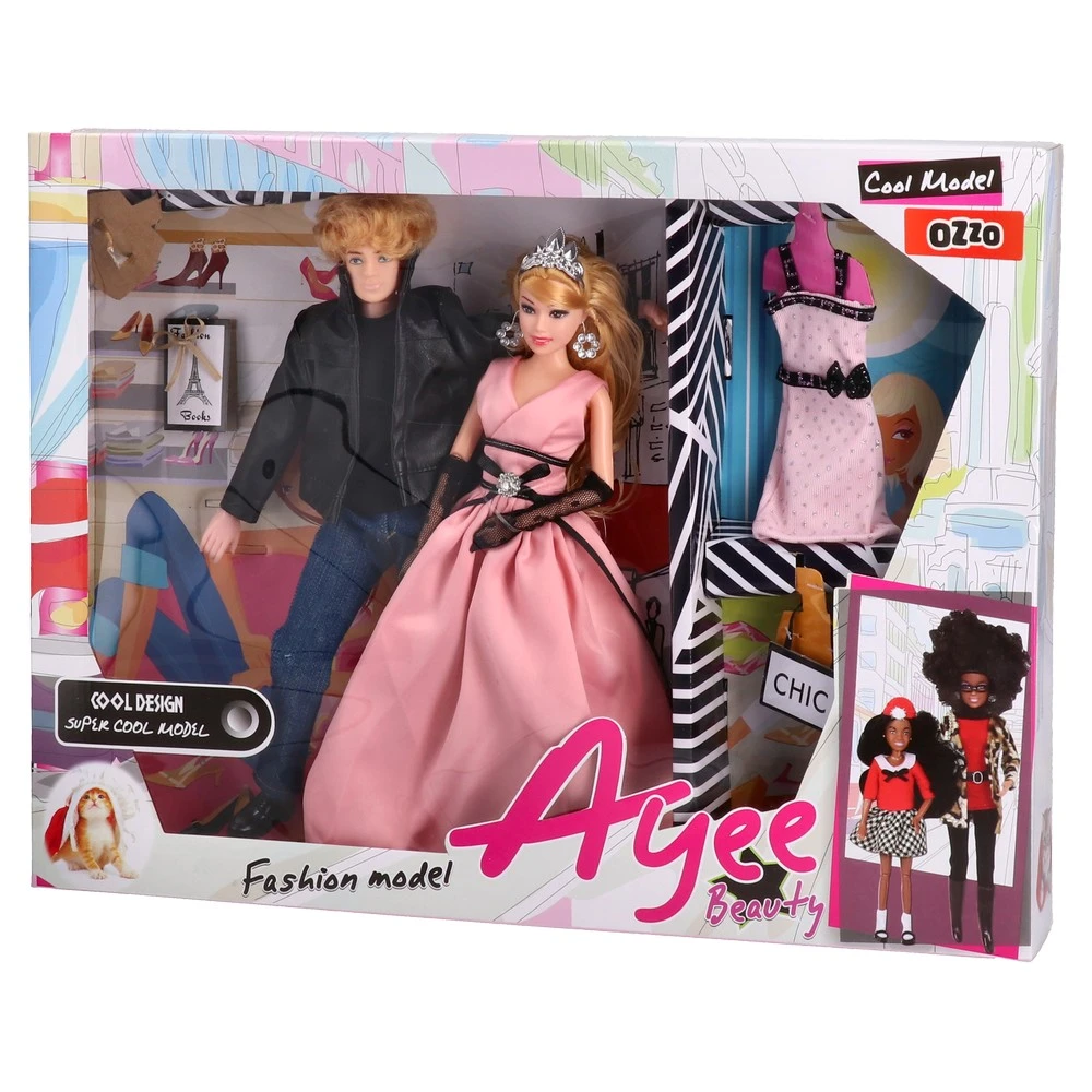 858334_001 Ayee, lutka, set, dvije lutke, kostim za nastup - Image 1