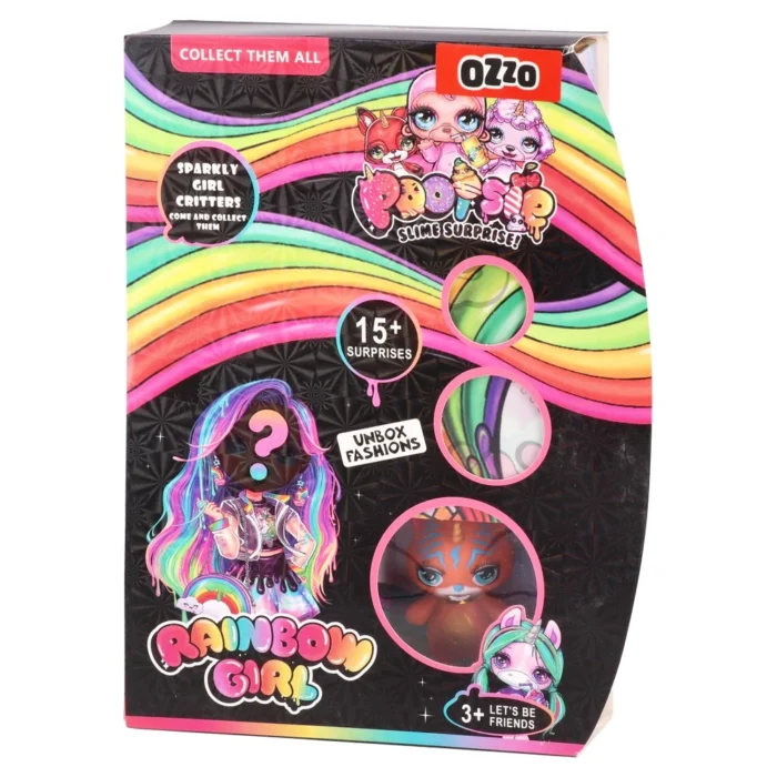 Rainbow girl, lutka, set sa iznenađenjem, 1621170 - Image 1