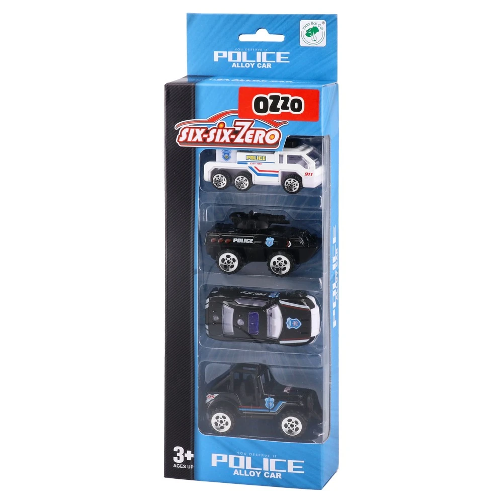 861406_001 Six six zero, igračka, set automobila, 614, policijski automobili - Image 1
