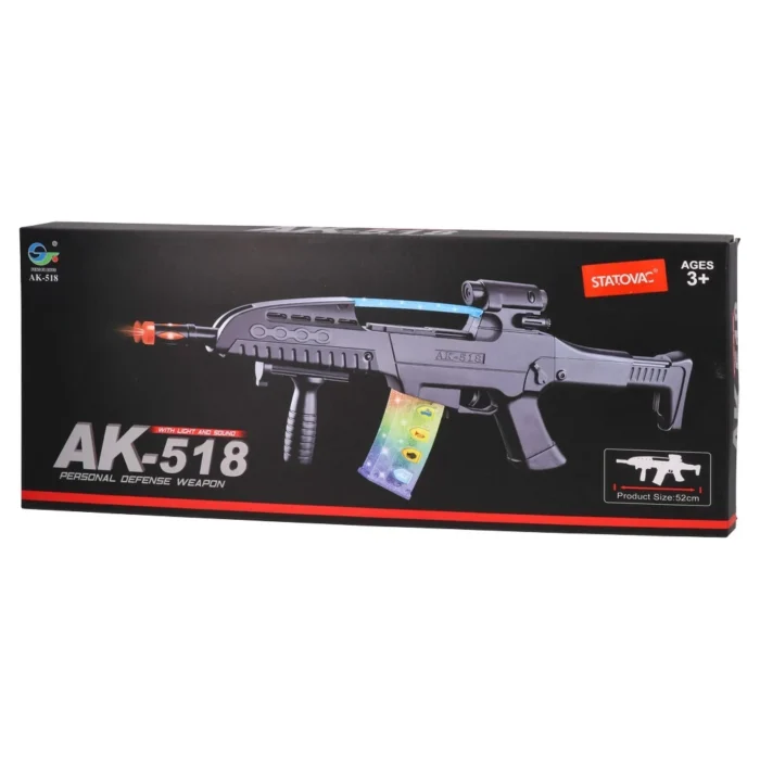 Force, igračka, puška sa svjetom i zvukom, AK-518 - Image 1