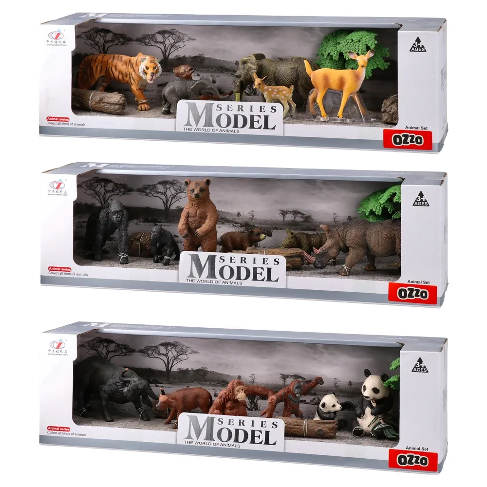867130_001 Series model, igračka, set figura, divlje životinje, miks, 4073152 - Image 1