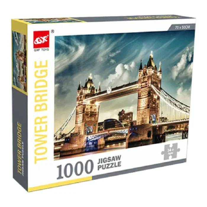 GXF Toys, puzzle, Londonski most, 1000 dela - Image 1