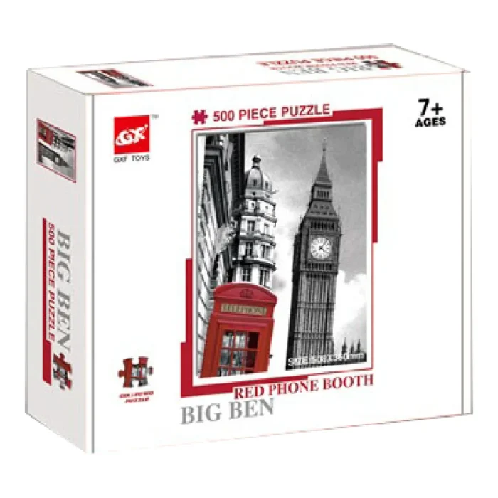 Sozzle, puzzle, Big Ben, 500 dela - Image 1