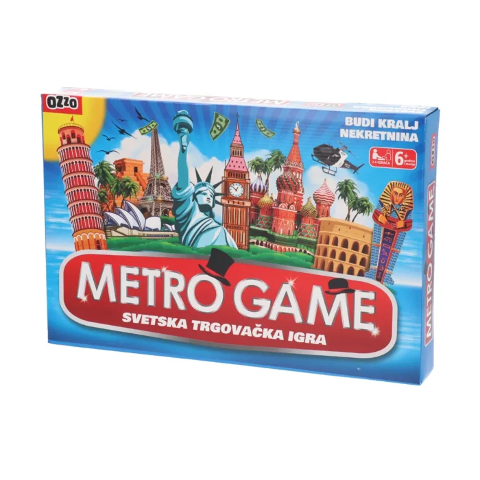 Metro game, društvena igra, trgovina nekretninama - Image 1