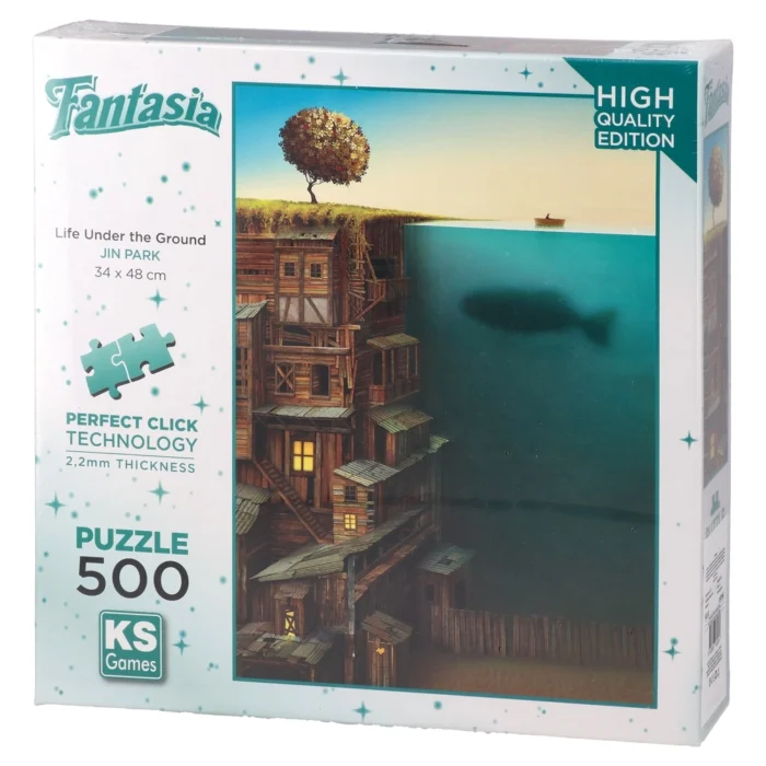 Puzzle, slagalica, život ispod zemlje, 500 delova - Image 1