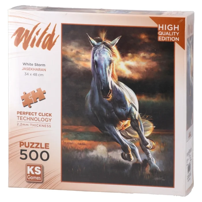 Wild, slagalica, beli konj, 500 delova - Image 1